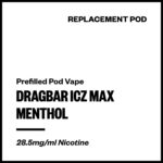 Dragbar ICZ Max - Menthol (Replacement Pod)