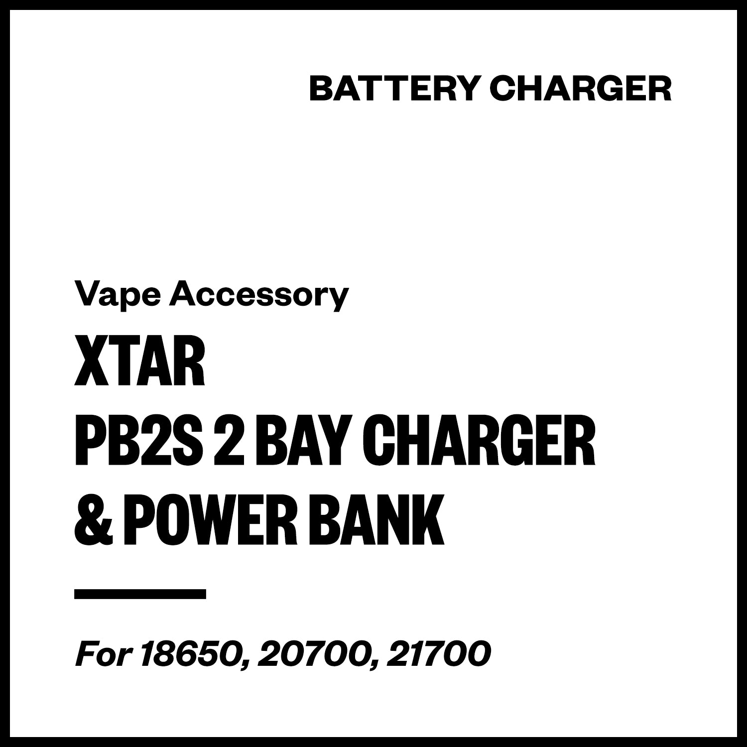 xtar-pb2s-2-bay-charger-powerbank.jpg XTAR PB2S 2 Bay Charger & Powerbank - Image 1